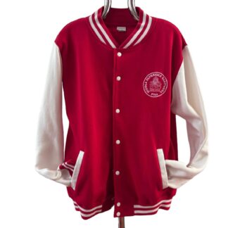 FELPA UNIVERSITY ADULTO ROSSO-BIANCO