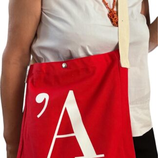 SHOPPER ROSSA CON TRACOLLA
