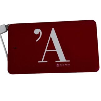 POWER BANK SLIM ROSSO