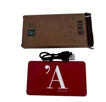 POWER BANK SLIM ROSSO - immagine 2